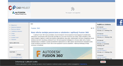 Desktop Screenshot of cad-project.pl